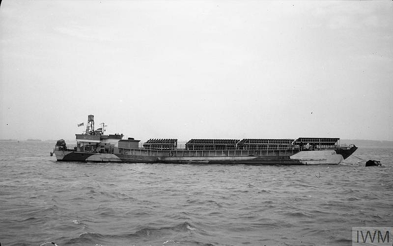 US Landing Craft Tank (Rocket) D Day